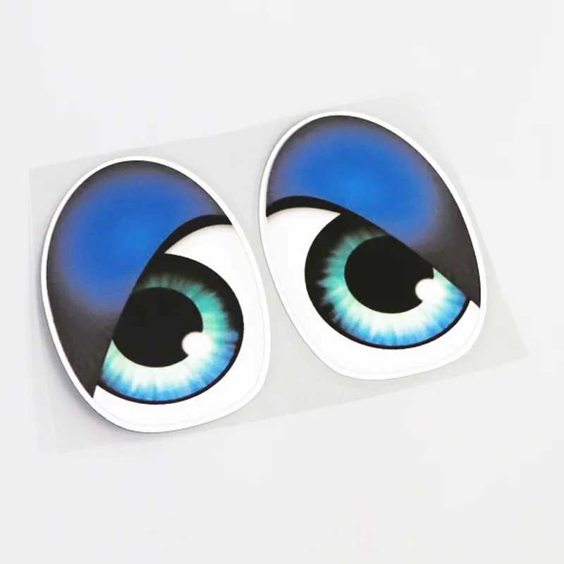 

15CM Personalized Fashion Cartoon Fun Animal Eyes Decoration Car Sticker Waterproof and Sunscreen Decal PVC
