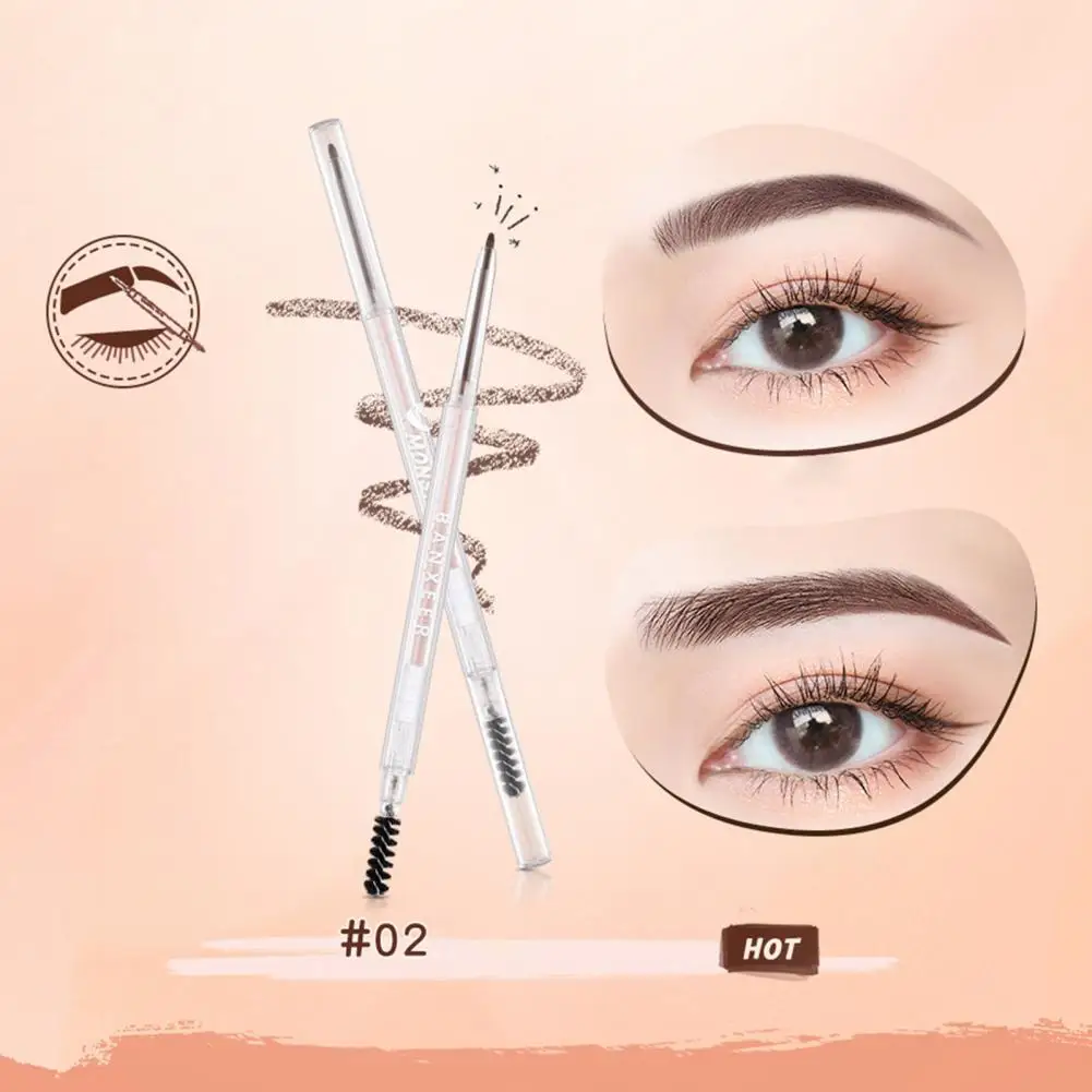 

Eyebrow Liner Delicate Eyebrow Pen Exquisite Easy to Apply Fashion 3D Double-ended Eyebrow Tattoo Pen