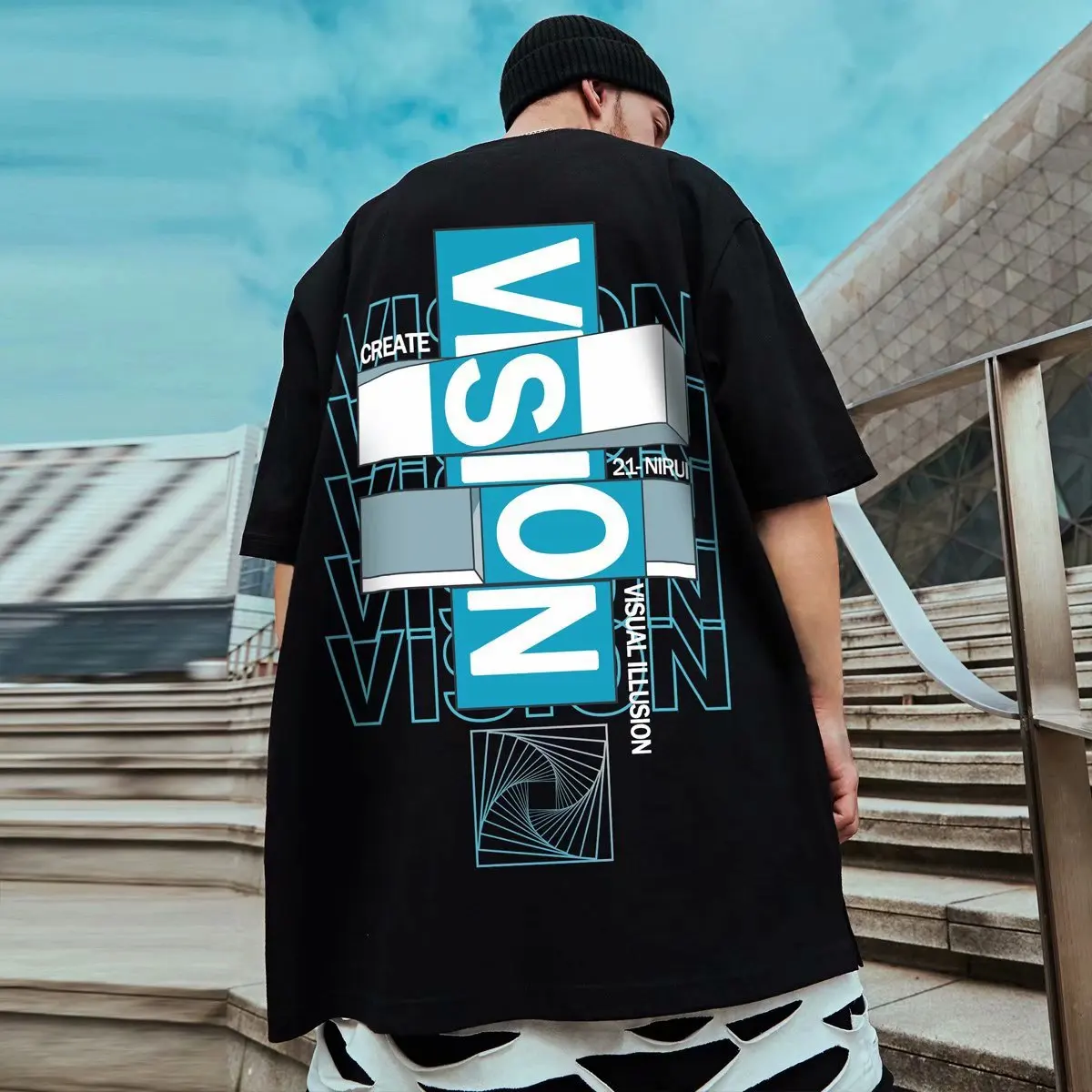 

T-shirt for men in high street, English, loose plus size, fat and fattening, short sleeve 8XL for half sleeve lovers in summer