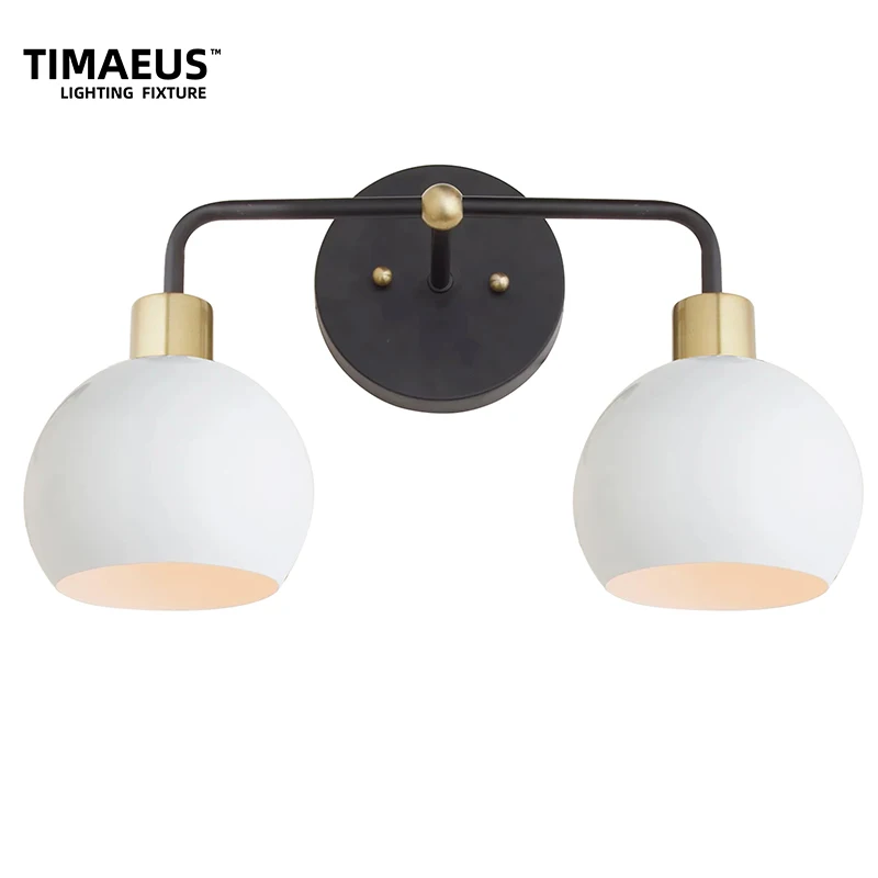 

TEMAEUS American Vintage Wall Lamp Sconce Wall Light 110V E26 Bedside Retro Lamp Room Decor Bedroom Light