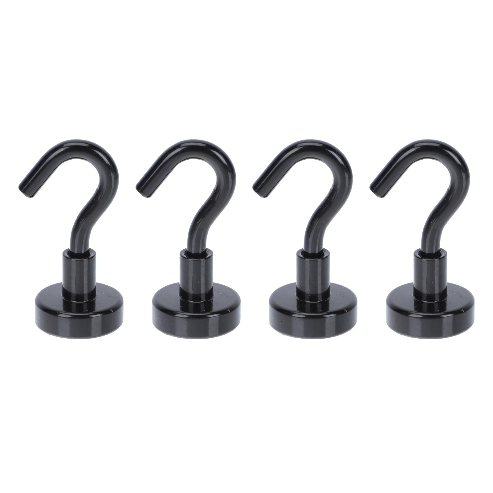 

4Pcs Home Hanging Hooks Hooks for Garden Lightweight Hooks (Black)