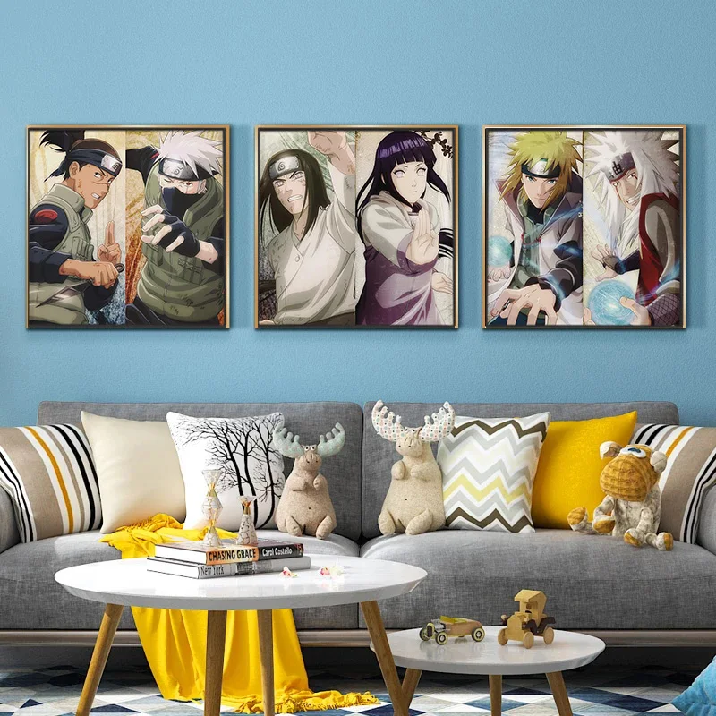

Modern Classic Cartoon Anime Canvas Painting Naruto Sasuke Wall Poster Print Mural Picture Living Room Home Decoration Cuadros