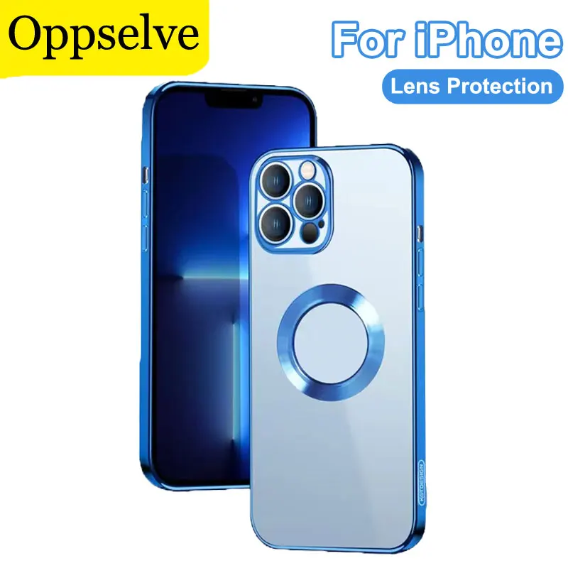 Квадратный прозрачный чехол SiIicone с покрытием для iPhone 14 13 12 11 Pro Max X XS XR 7 8 Plus SE 2 3, защитный чехол с отверстием для логотипа Квадратный прозрачный чехол SiIicone с покрытием для iPhone 14 13 12 11 Pro Max X XS XR 7 8 Plus SE 2 3, защитный чехол с отверстием для логотипа