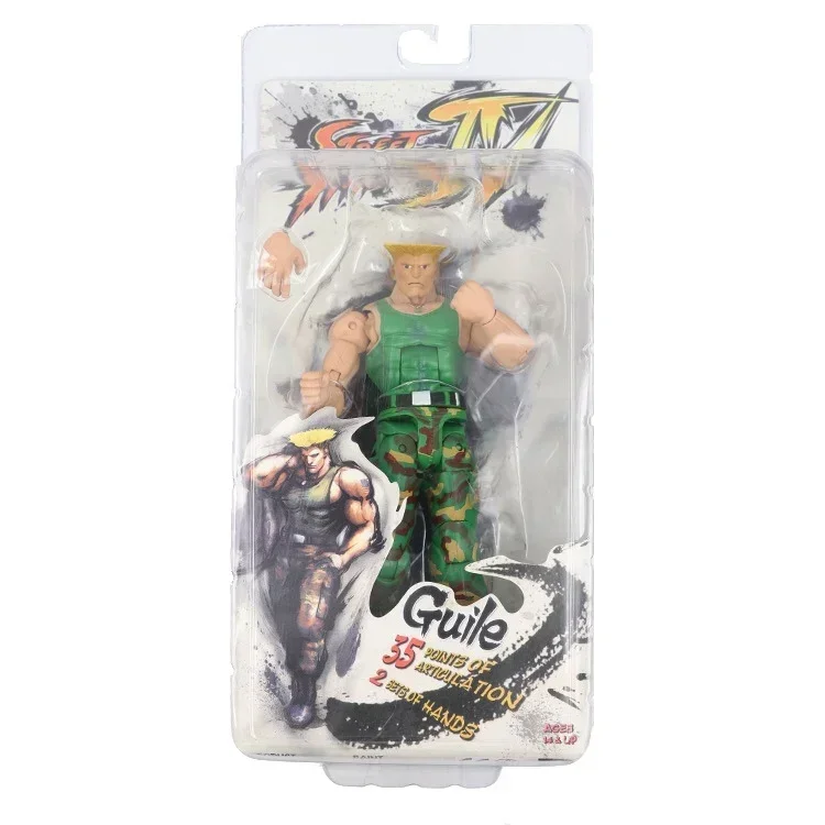 BANDAI уличный борец Рю Ken Masters Guile Chun-Li Gouki Oint подвижная экшн-фигурка игрушки-модели