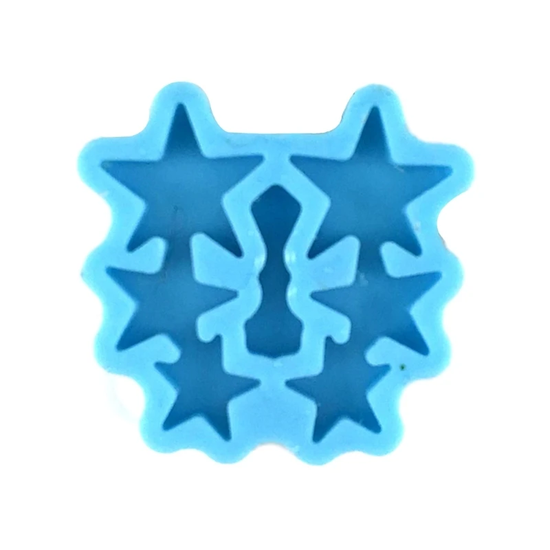 

Силиконовая форма XXFD для сережек-гвоздиков, форма для смолы в виде звезды из эпоксидной смолы, литье, форма для поделок «сделай сам», изготов...