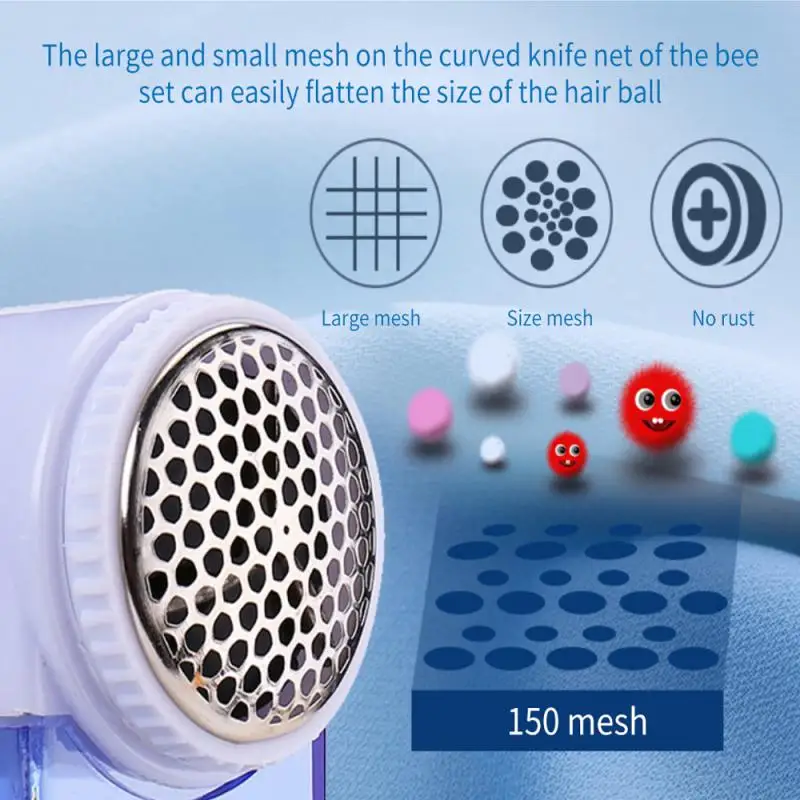 

Electric Pellets Lint Remover For Clothing Hair Ball Trimmer Clothes Sweater Shaver Portable Cleaning Cut Pellets Lint Machine