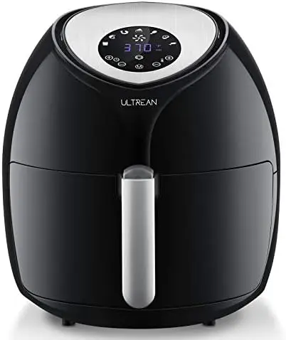 

Air Fryer 6 Quart, Large Family Size Hot Airfryer XL Oven Oilless Cooker with 7 Presets, LCD Digital Touch Screen and Nonstick