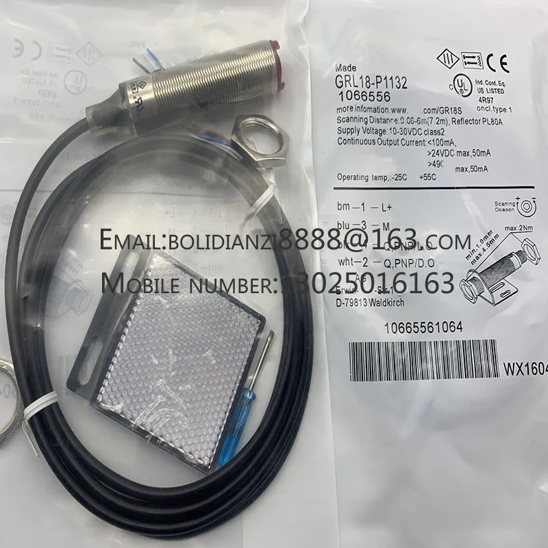 Новый датчик приближения GRL18-P2432/P2431V/P1132/P1137/P2437/P1131V/P2457/N2432 В наличии