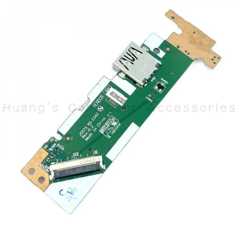 Фото Оригинальная USB-плата SS+ 5C50S25361 NS-E332 JS576 для ноутбука Lenovo IdeaPad 1 15IAU7 82QD, запасная часть №4