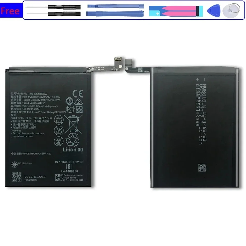 HB 396285 Аккумулятор ECW для Huawei P20 / Honor 10 Lite P Smart 2019 10i 20i Maimang 8 EML-L09