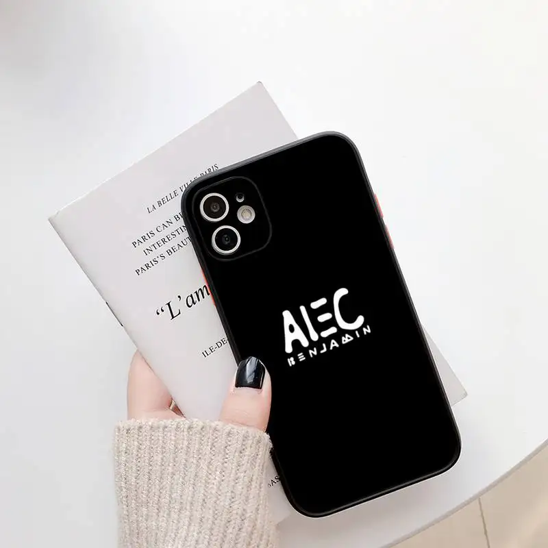 Alec Benjamin Singer чехол для телефона iPhone13 12 Mini 11 Pro XS Max X XR 7 8 Plus Полупрозрачный матовый |