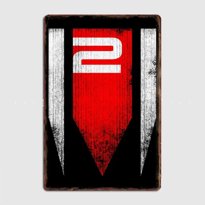ME2 Grunge Metal Plaque Poster Club Home Bar Cave Classic Plaques Tin Sign Posters Room Wall Decor