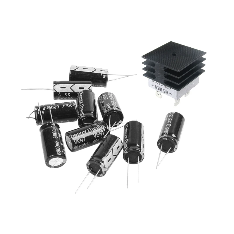 1 шт. металлический выпрямитель для чехла 50 А 1000 В С радиатором 10 16 мм X 30 6800 мкФ 25 в