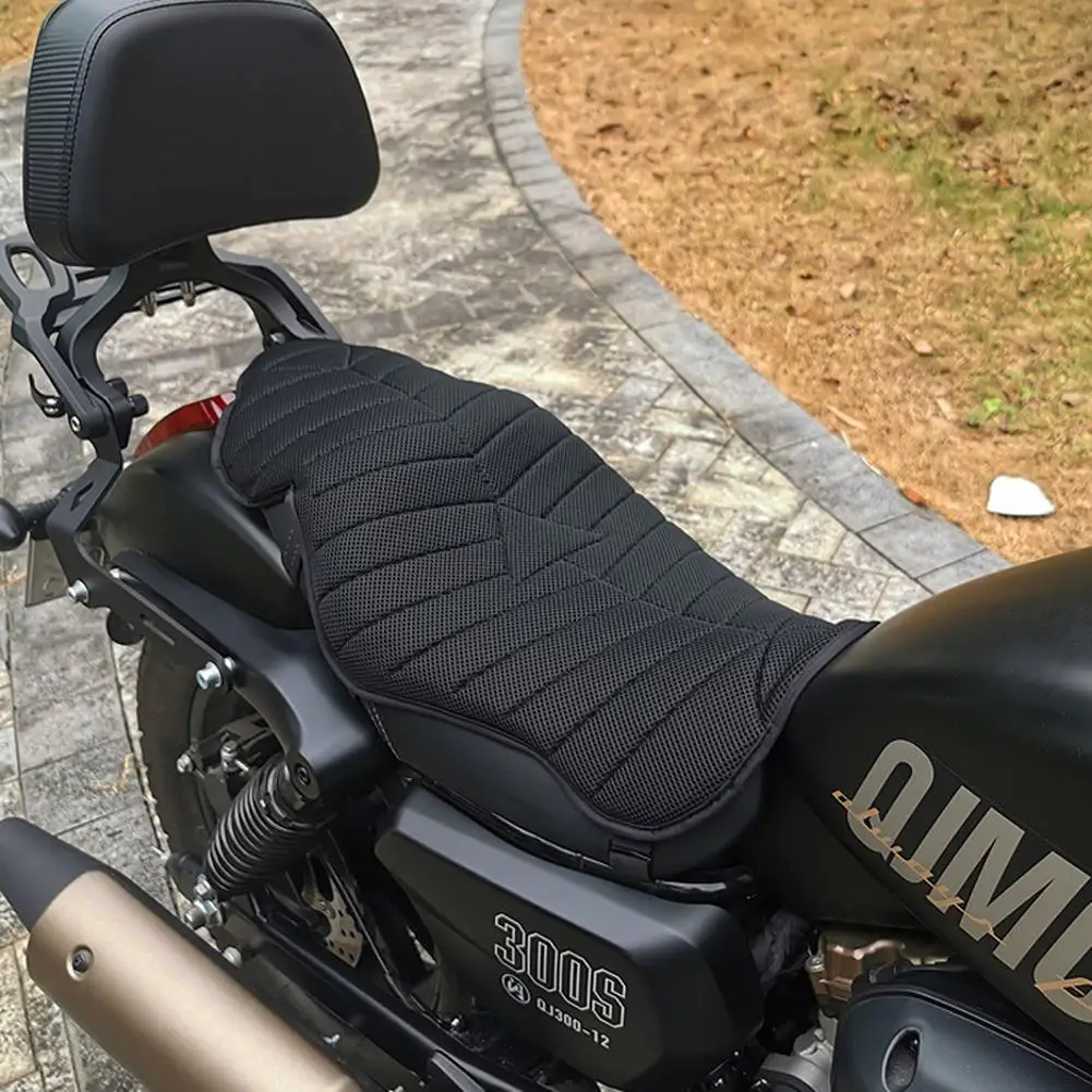 

Motorcycle Seat Cushion Waterproof Cool Breathable Anti-sweat Heat Insulation Sunscreen Air Seat Pad