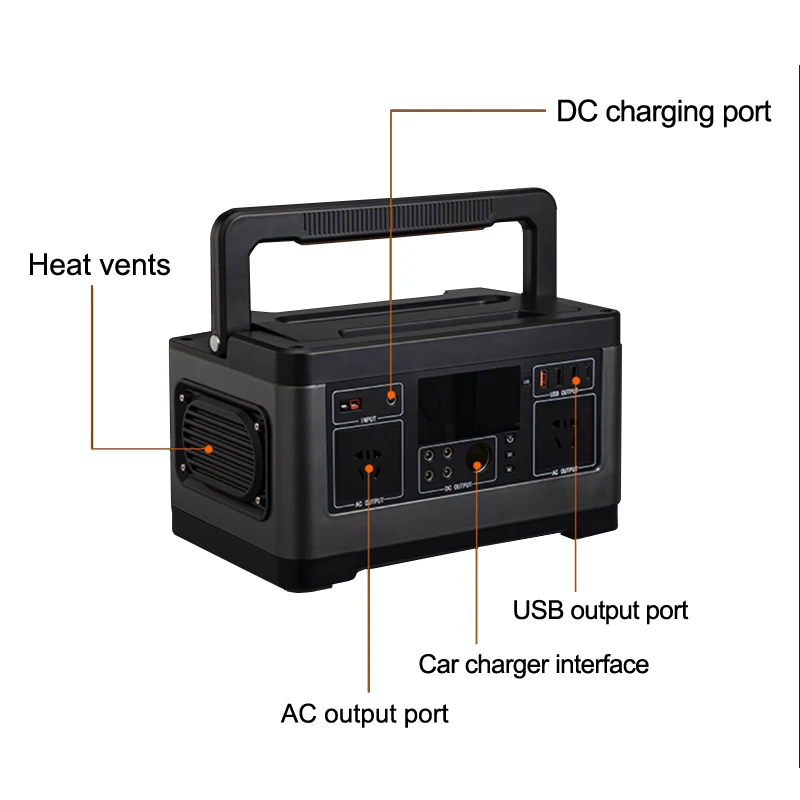 

Manufacturer 500w Solar Generator Outdoor Solar Small System Portable Generator Set Portable Energy Storage Power Supply