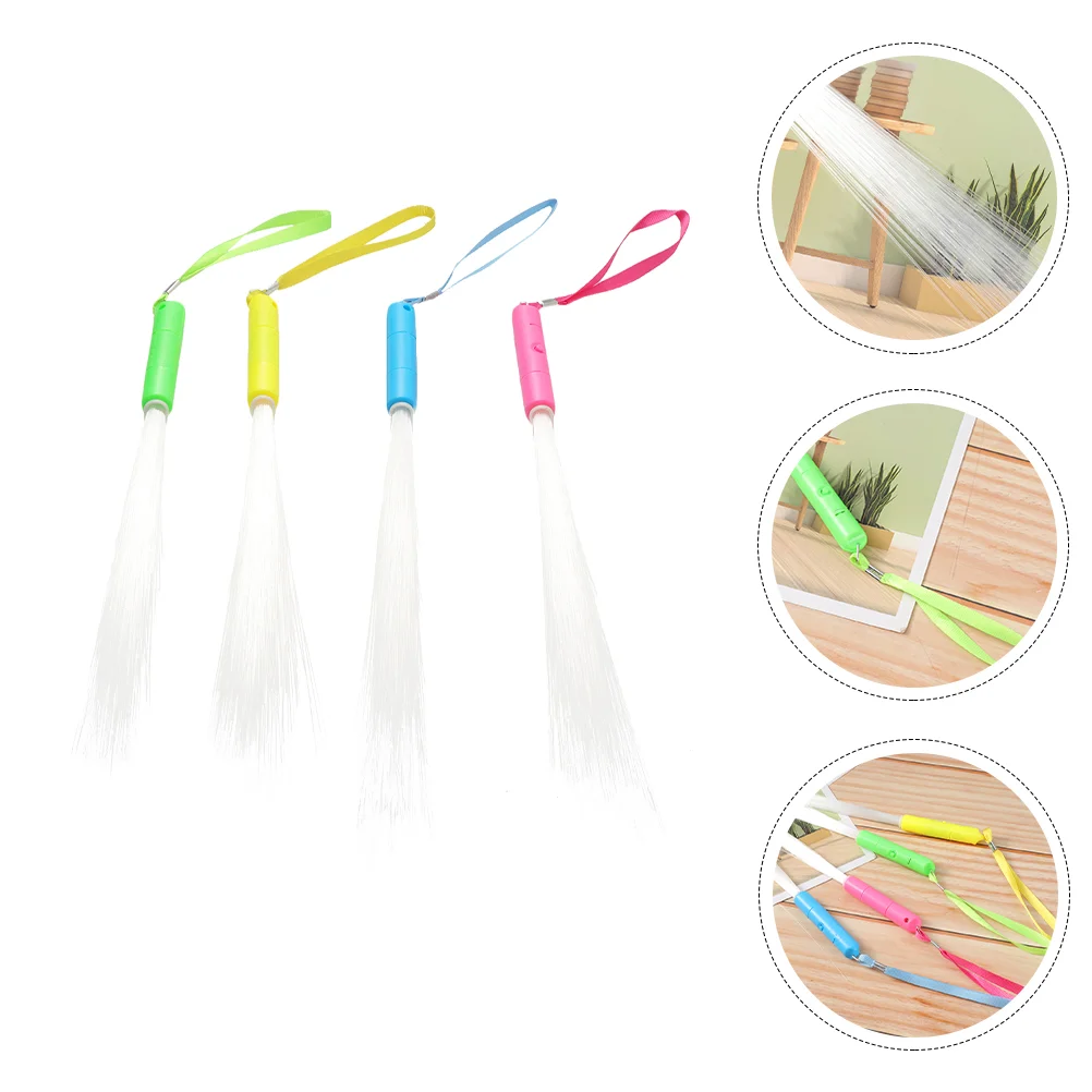 

4pcs Luminous Sticks LED Glow Sticks Glow Bars Kids Toys (Random Color)
