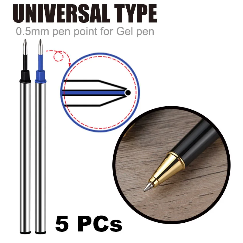 

Металлические стержни 5p 0,5 мм, специальный офис, синий, черный, нейтральный стержень для стержней для письма, оптовая продажа
