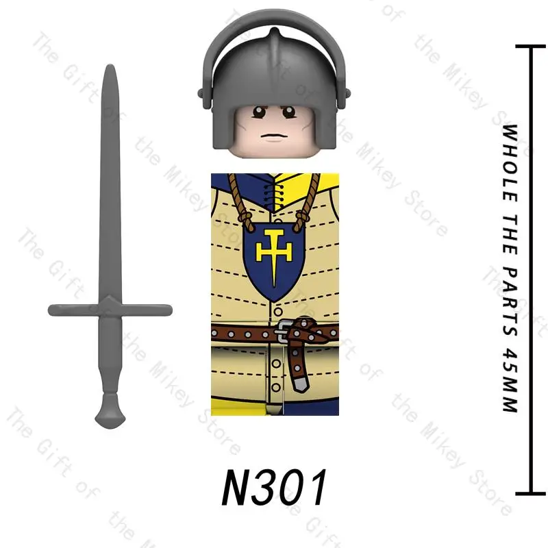 Конструктор детский в средневековом стиле N301 N302 N303 N304