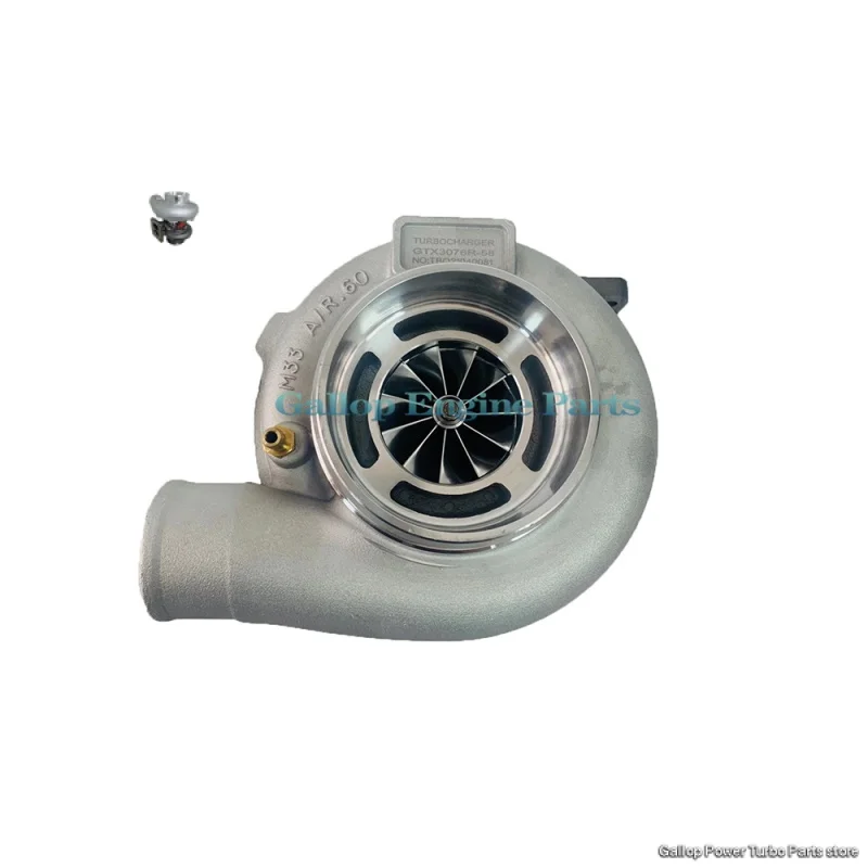 Турбокомпрессор GT3076 GTX3076 GTX3076R установка нагнетателя шарикоподшипник кованое