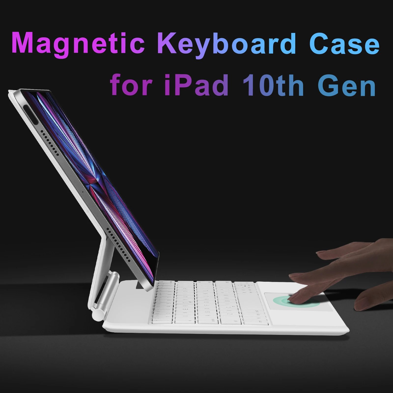 

iFacemall Backlight Magic Keyboard for iPad 10 th gen Keyboard folio