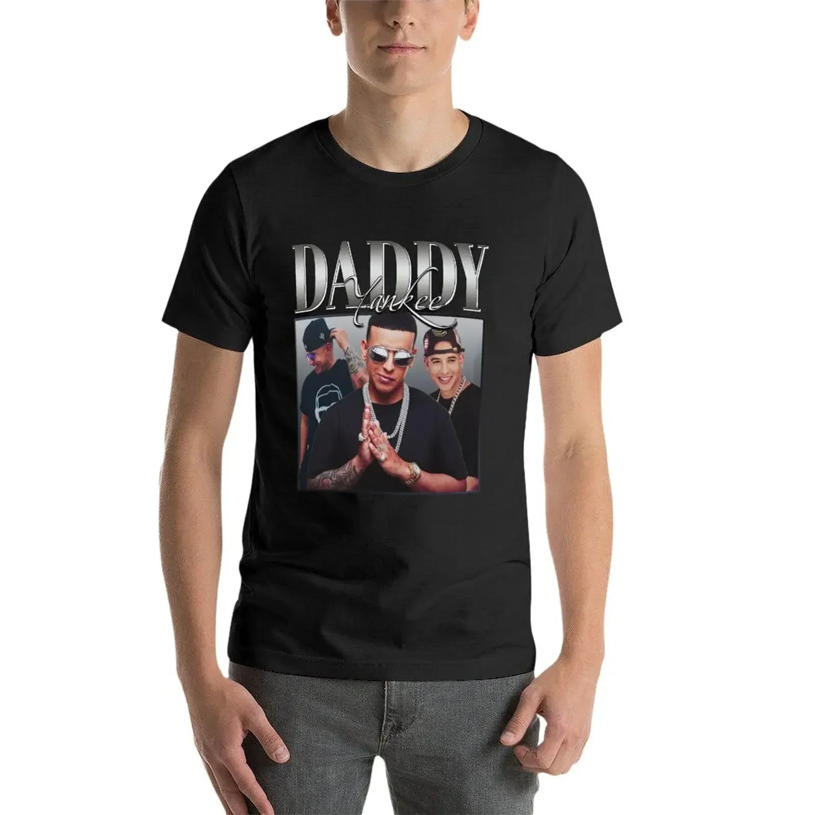 Футболка Daddy Yankee Homage эстетическая одежда рубашки с рисунком мужская футболка