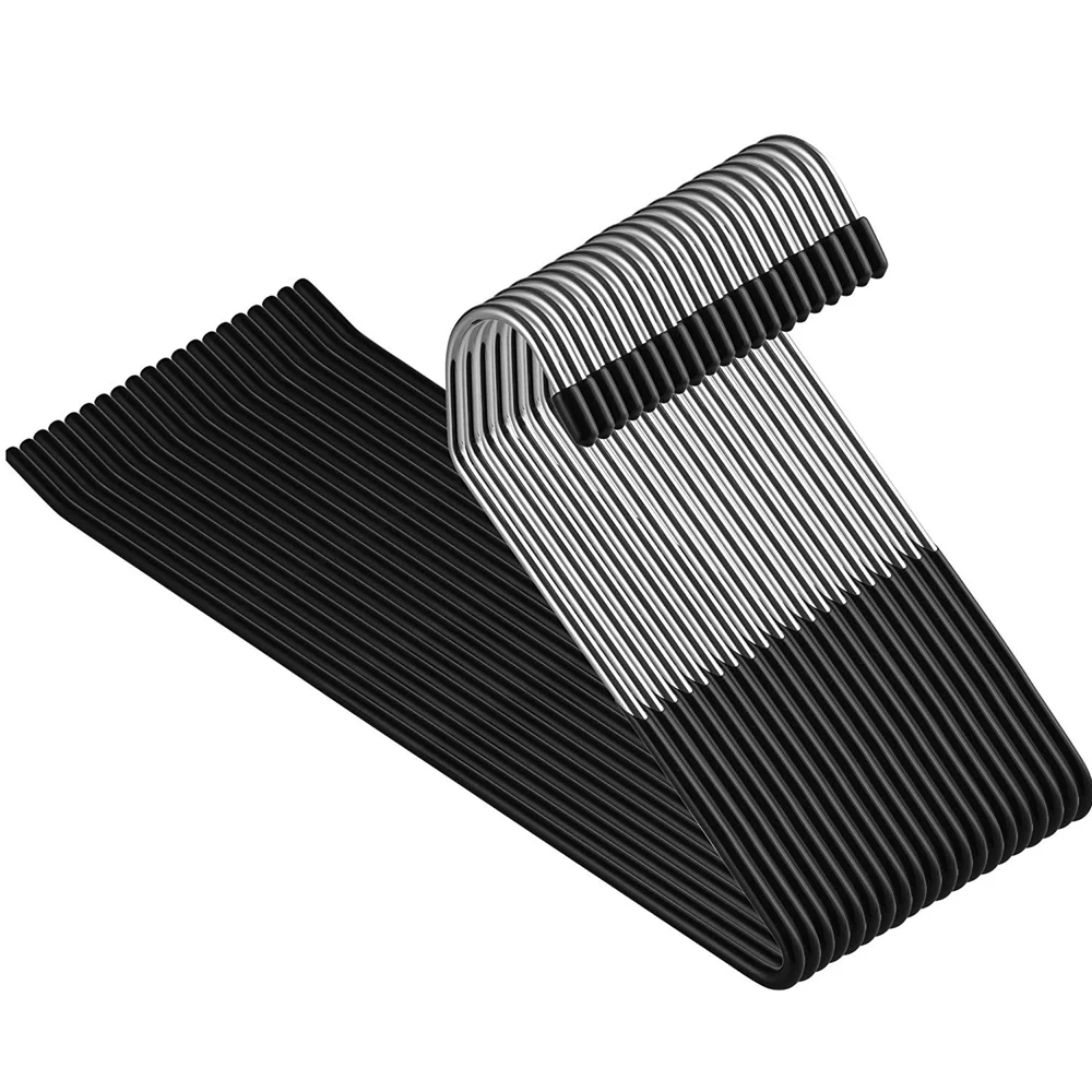 Противоскользящая вешалка для брюк и джинсов одежды прочная металлическая