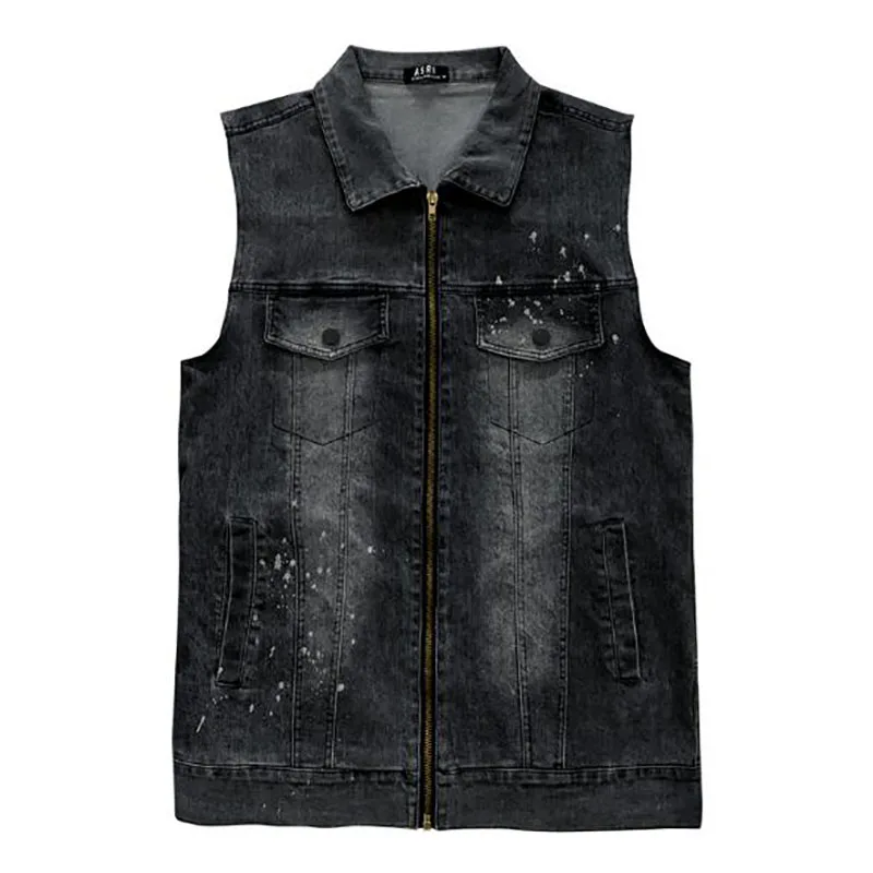 

2021 Ripped denim Jacket, denim vest, hip hop denim jacket, vest