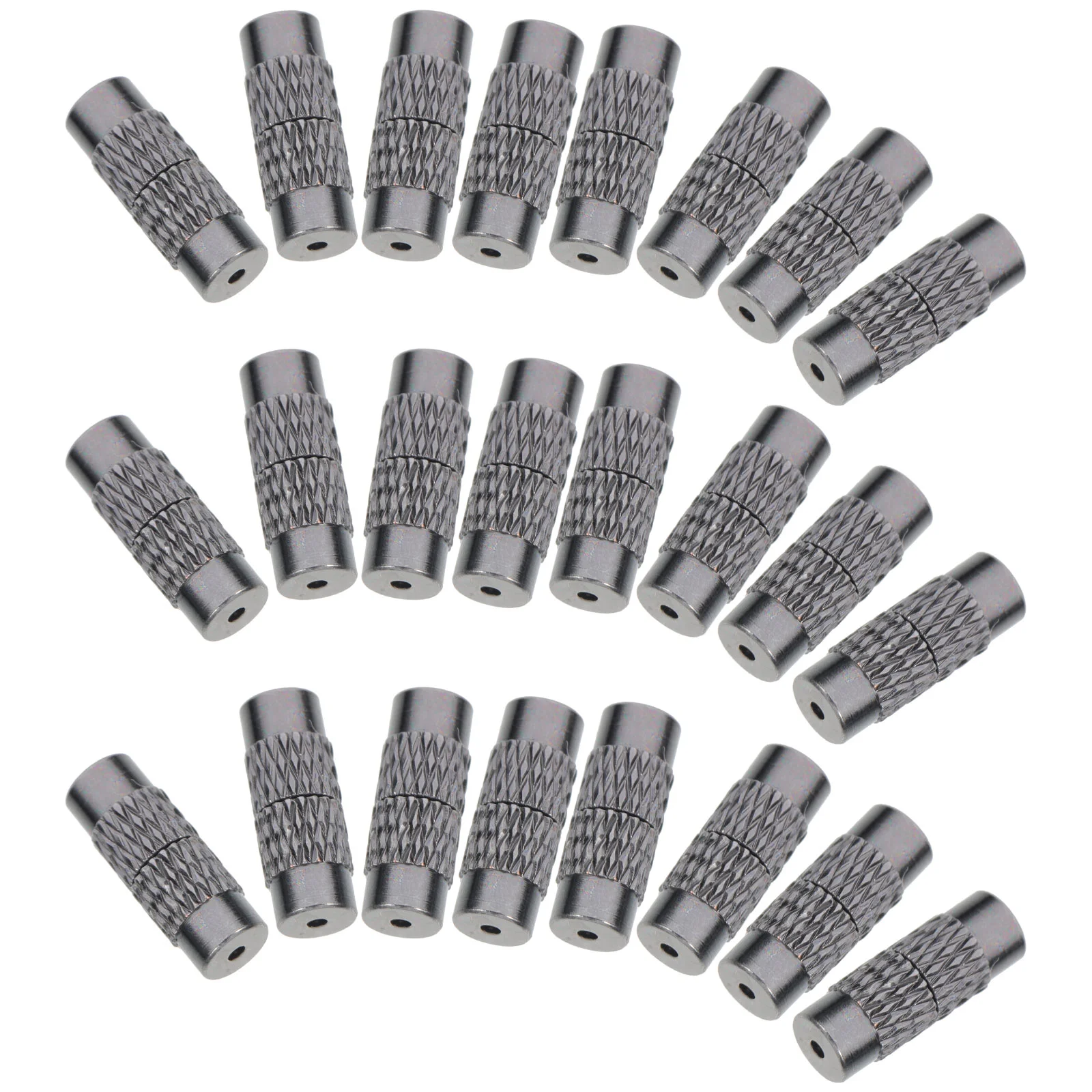 

50 Pcs Turnbuckle Jewelry Metal Buckles Screw Clasps Beaded Trim Making Tools Bracelet Claps Copper DIY Beading