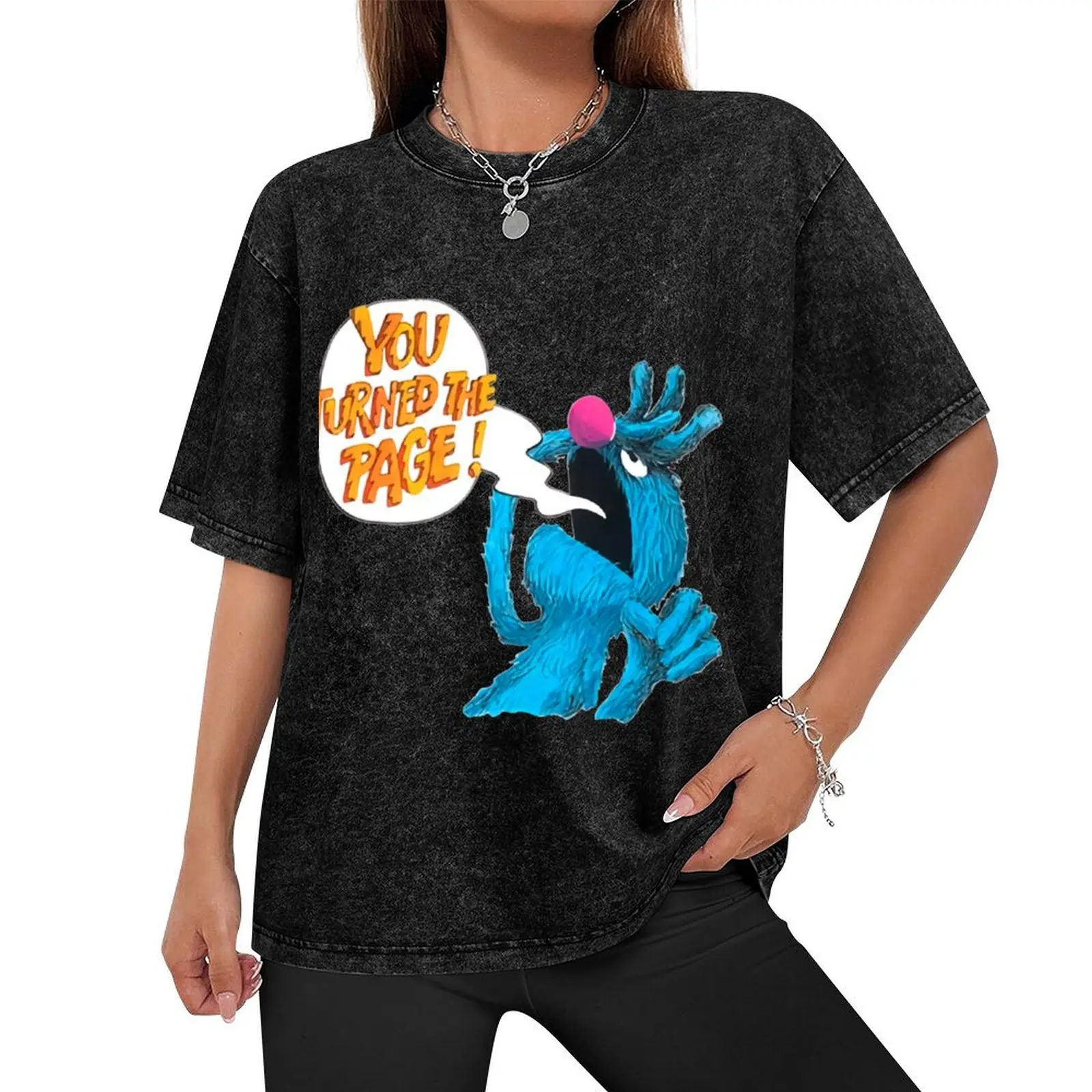 Ретро Винтаж The Monster at End of This Book Подарок для фанатов мужчин и женщин Футболка