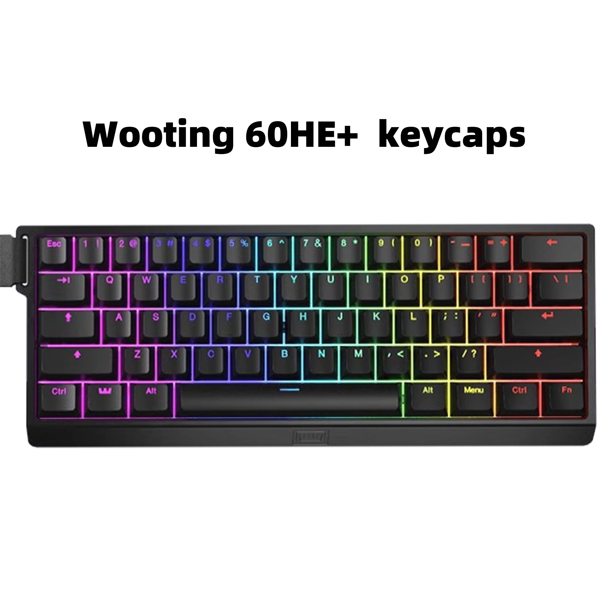 Колпачки для клавиш с подсветкой подходящие механических клавиатур Wooting 60he+