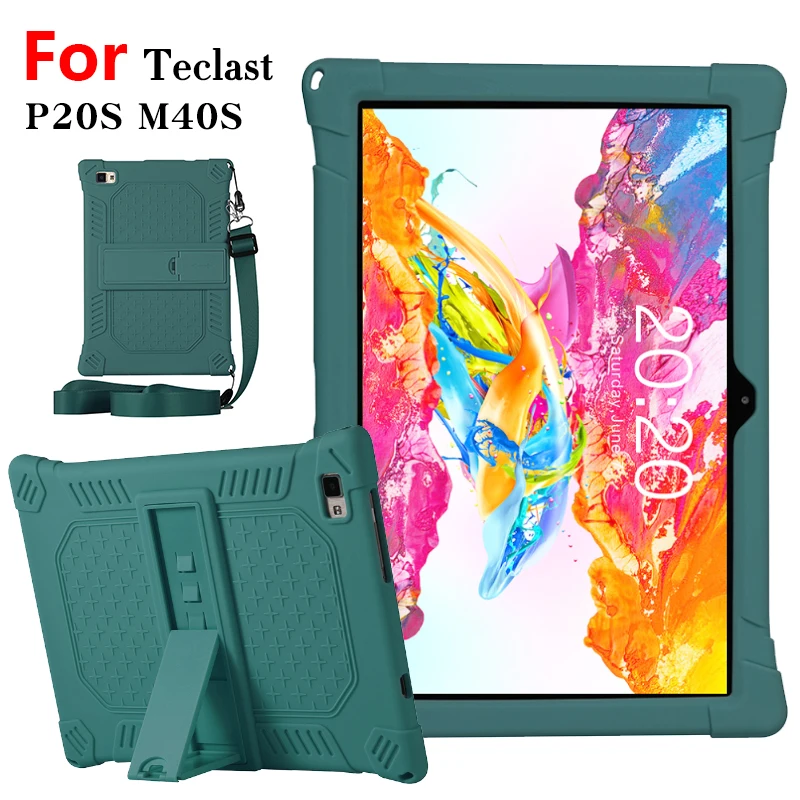 

Protective Case For Teclast P20S 10.1"Tablet PC Silicone Cover Case For Teclast M40S