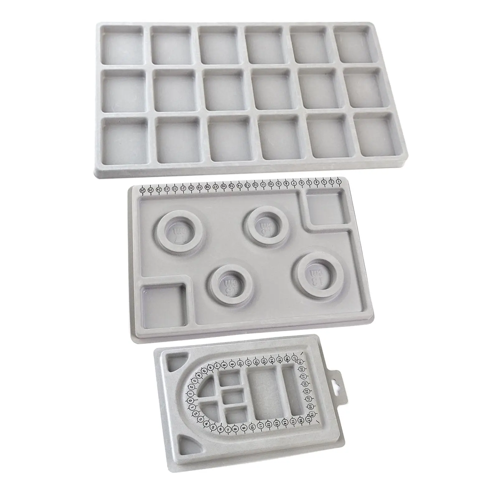 

Jewelry Box Organizer Bead Tray for Women Girls, Jewelry Display Storage Holder Case for Necklace Earrings Bracelets Bead