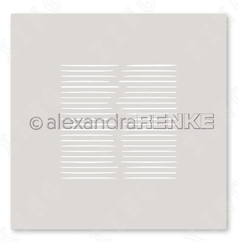 

New Arrival Line Pattern Double Decor Diy Graphics Painting Scrapbooking Stamp Ornament Album Embossed Template Reusable