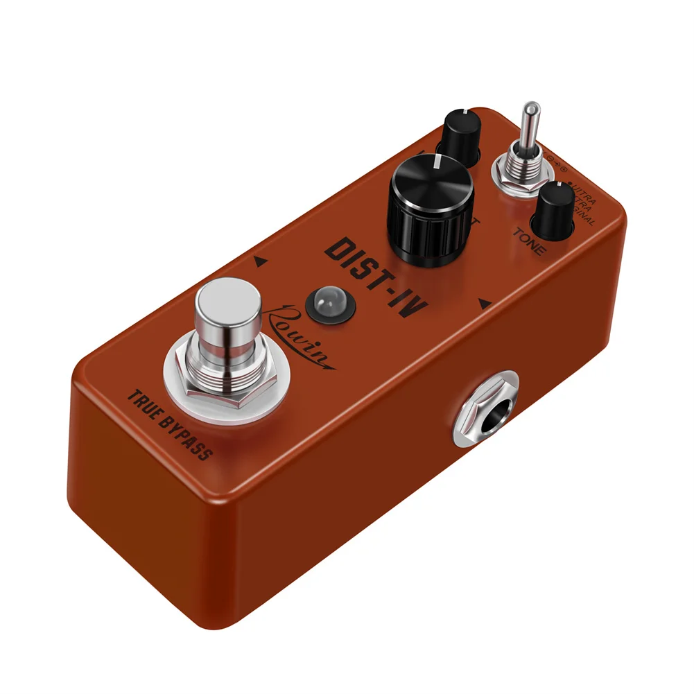 

Durable Effect Pedal Accessories Aluminum Alloy Bass Guitar Distortion IV
