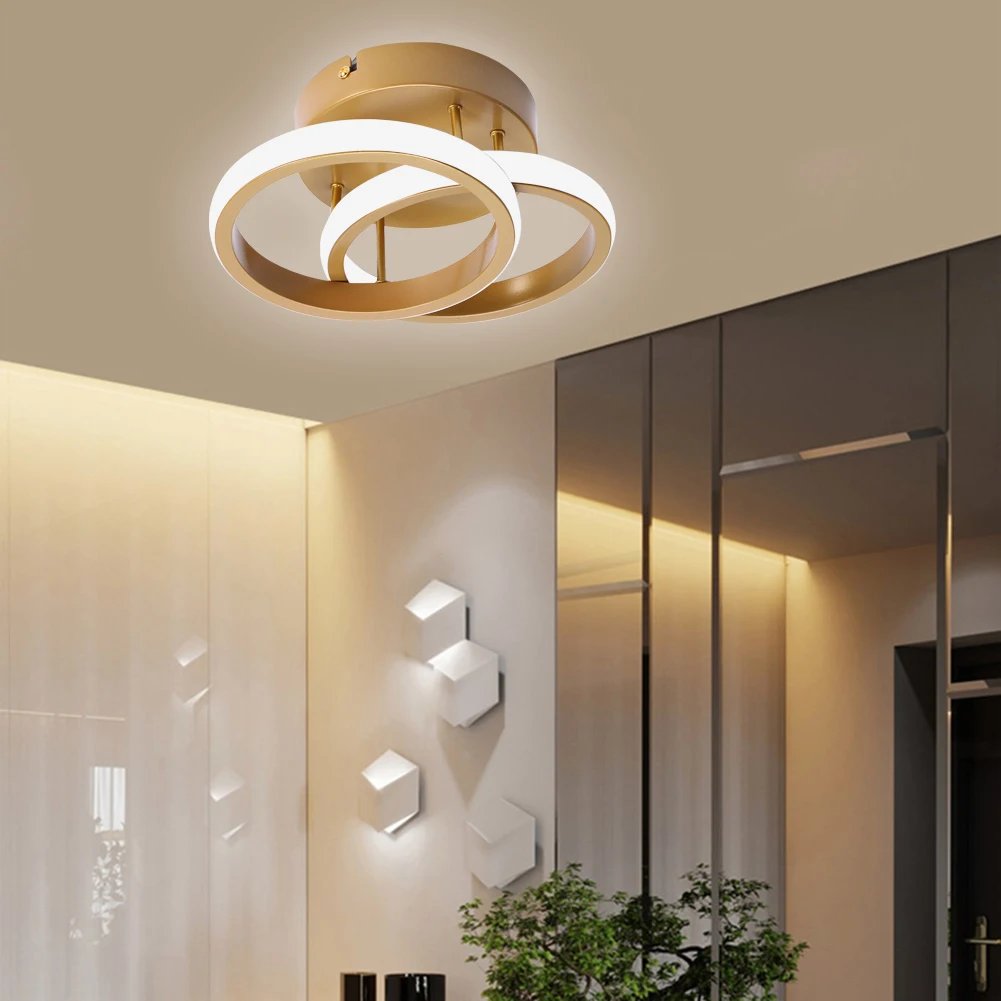 

Металлический светодиодный светильник для кабинета, высокая яркость, простая лампа для коридора, защита глаз, прикроватный декоративный св...