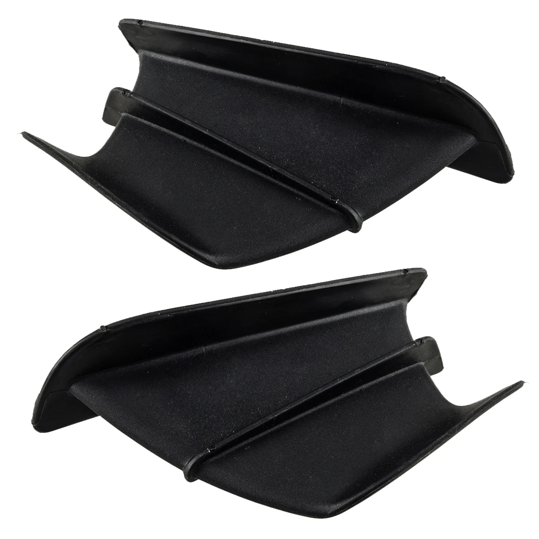 

Дефлектор воздуха с боковыми крыльями, спойлер, отделка крыльев, обтекатель, фиксированный ветровой плавник, аэродинамический пластик для ...