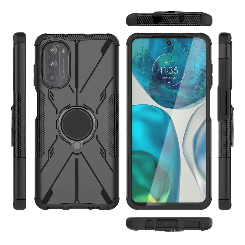 Shockproof Cover For Motorola Moto G52 Case For Moto G52 Cover Armor Protective Phone Bumper For Motorola Moto G52 Fundas