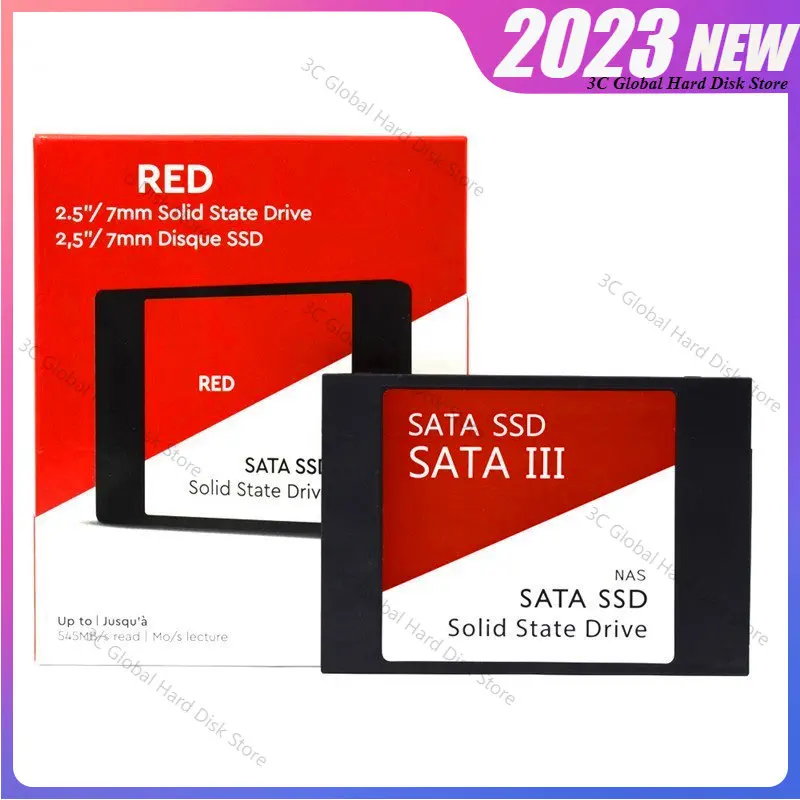 

SSD 4TB 2TB 1TB Hard Drive Disk Sata3 2.5 Inch Ssd TLC 500MB/s Internal HDD Solid State Drives for Laptop Hd 1tb Pra Pc