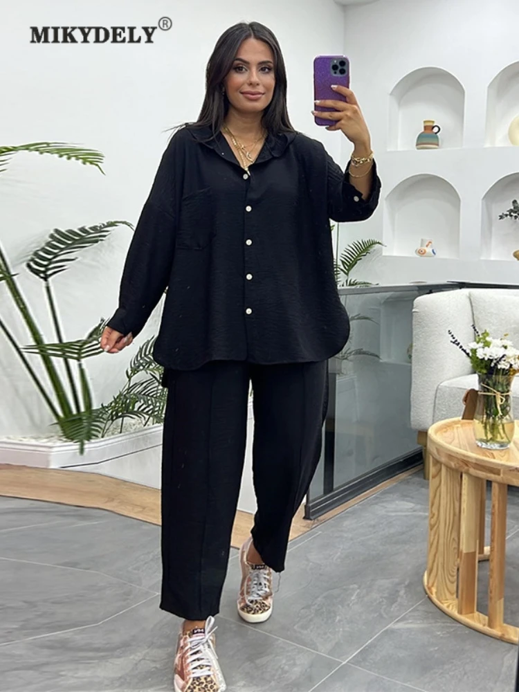 Осенняя новинка свободная рубашка с капюшоном и длинными рукавами укороченные