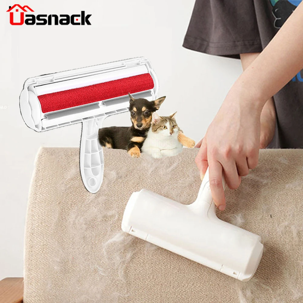 

Pet Hair Remover Roller limpieza hogar Cat Dog Sticky Hair Brush Carpet Clothes Hair Removal Device Household Clean Tools