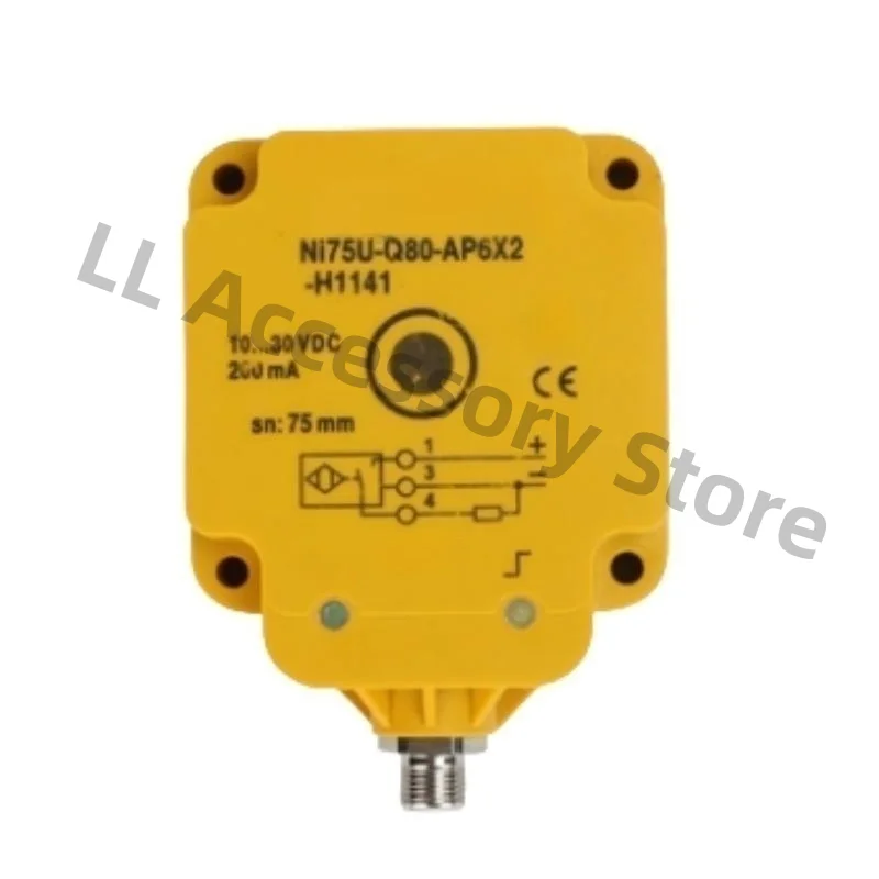 BI50U-Q80-AP6X2-H1141,BI50U-Q80-AN6X2-H1141,BI50U-Q80-VP4X2-H1141,BI50U-Q80-VN4X2-H1141,NI75U-Q80-AP6X2-H1141, переключатель приближения