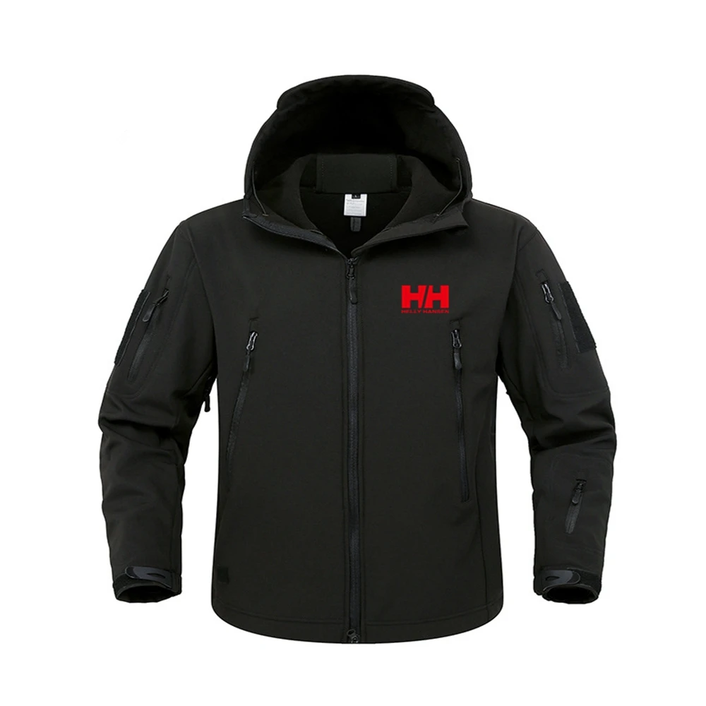 

Зимнее теплое пальто HH Cold, новинка 2023, мужская повседневная куртка на молнии с украшением, горная ветрозащитная теплая Толстая куртка