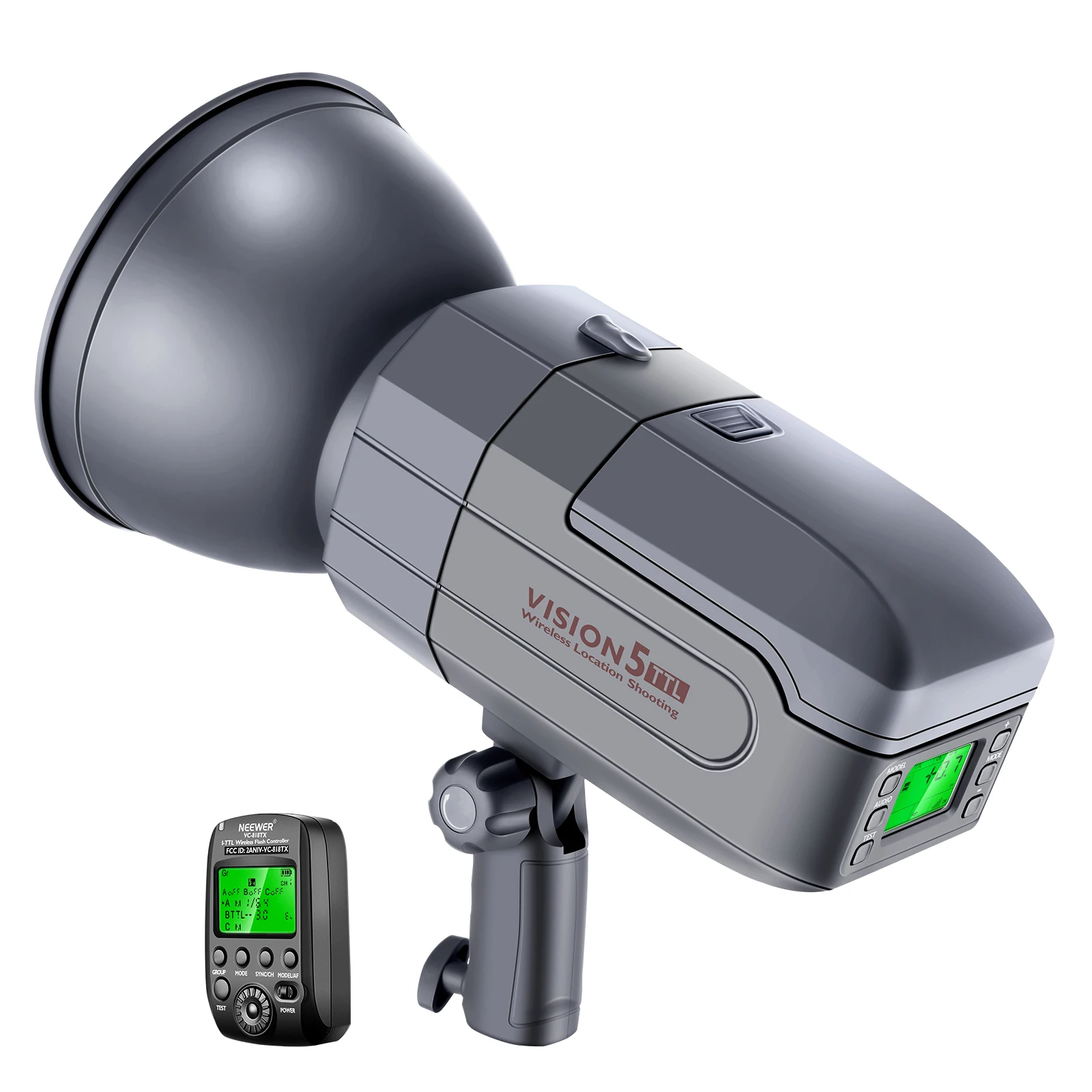 

Neewer Vision5 400W i-TTL for NIKON HSS Outdoor Studio Flash Strobe with 2.4G System and Wireless Trigger, Lithium Battery