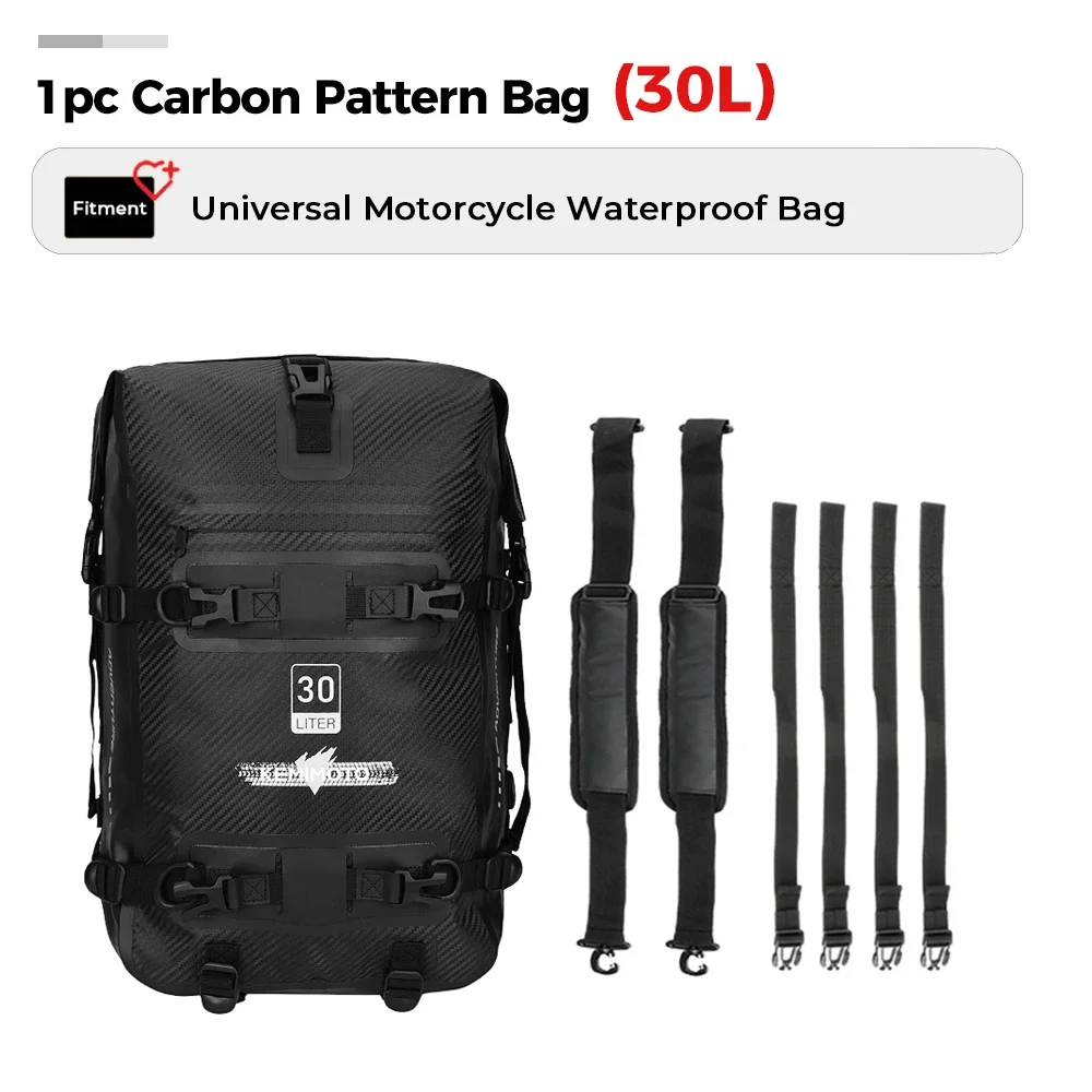 

Мотоцикл сумка Универсальный наружный PVC сухой мешок водонепроницаемый 10L 20L 30L 50L, плечевые носилки, езда на велосипеде, дайвинг, плавание, поход, поездка за рулем дорожный пакет