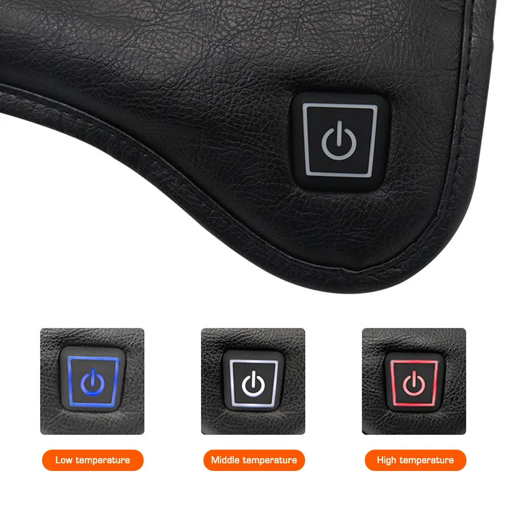 

Seat Heater Pad Heating Cushion 1 Pc 45-60 Degrees Cover Cushion Electric Heating Pad Mat Motorcycle Seat Heated