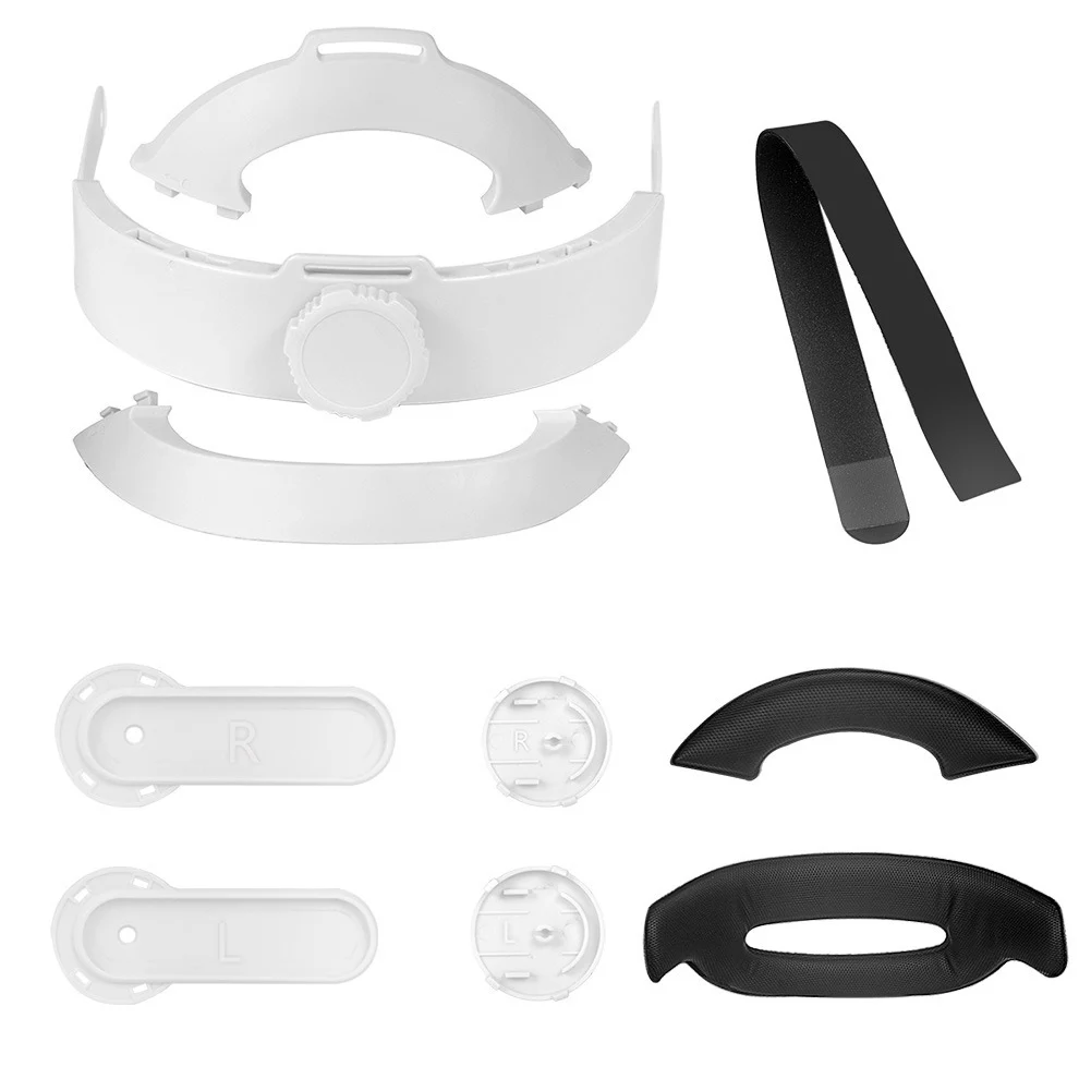 

Сменные детали, легкая установка, улучшенная поддержка, повязка на голову, балансировка веса, регулируемый ремень на голову, подходит для ...