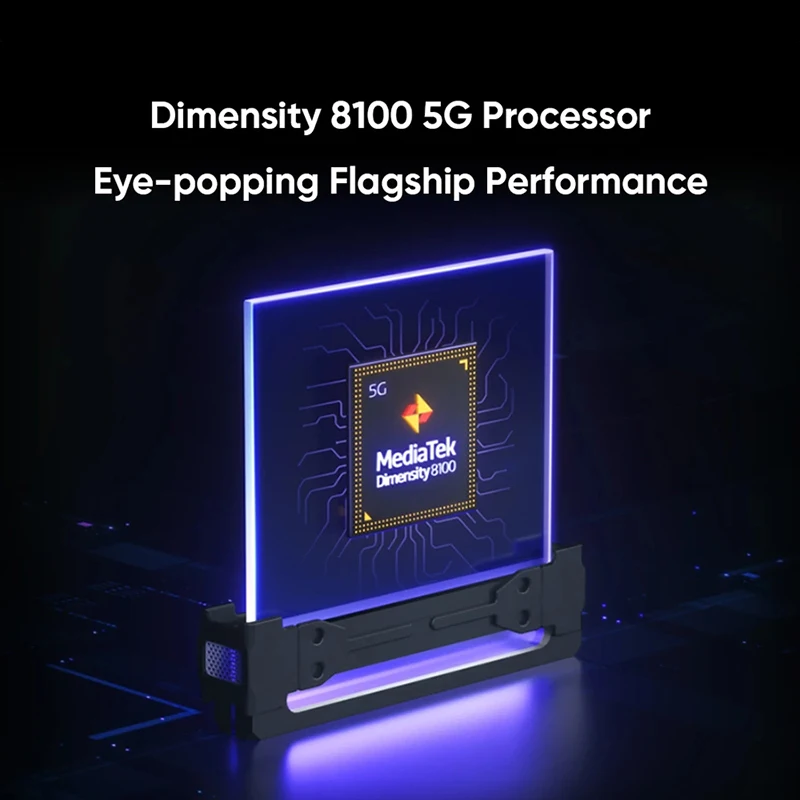 Cena Realme GT Neo 3 5G Telefon Komórkowy 6.7 Calowy Wyświetlacz 120Hz Dimensity 8100 5G Ocat Core 80W/150W FastCharge NFC
