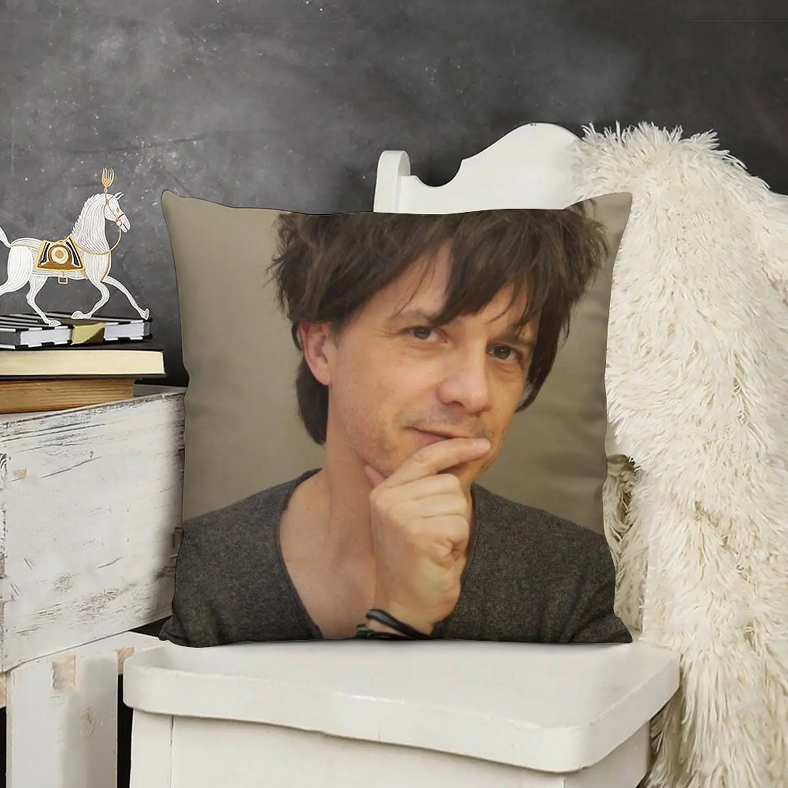 Декоративные наволочки для диванных подушек с постером Николаса сиркиса