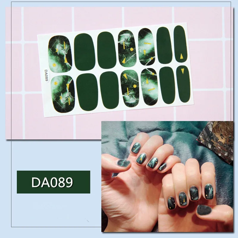 Наклейки для ногтей 14 типсов |