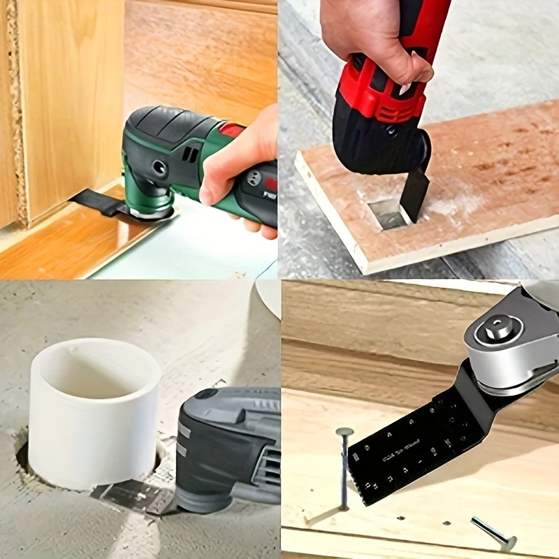 8/18 шт. Осциллирующие титановые Лезвия для резки металла